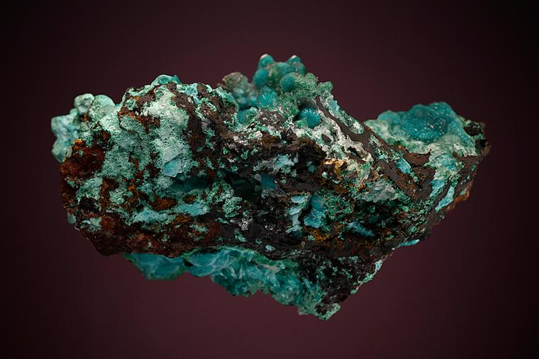 CALCITE on ROSASITE