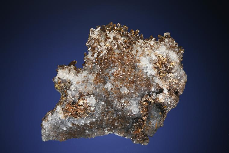VANADINITE on CALCITE