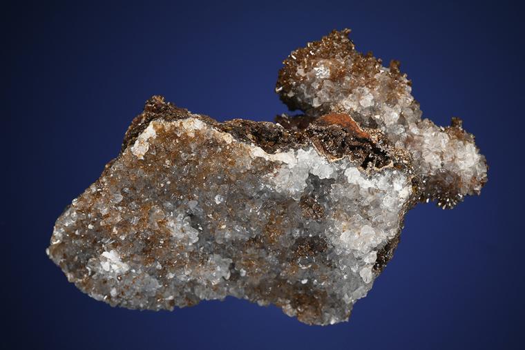 VANADINITE on CALCITE