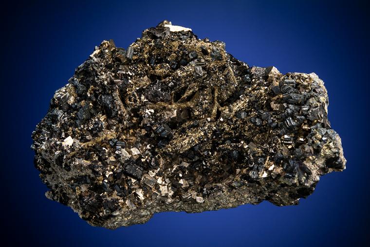 PYRITE after PYRRHOTITE with BOURNONITE, SPHALERITE and ARSENOPYRITE
