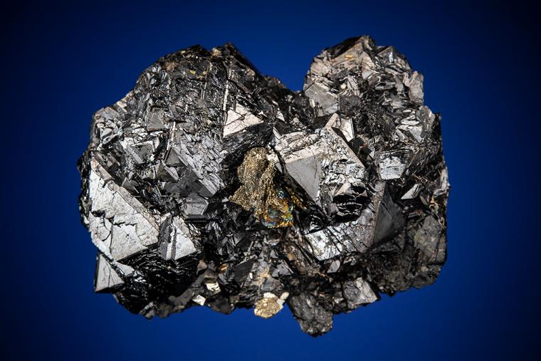 SPHALERITE with PYRITE after PYRRHOTITE