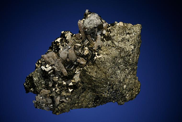 BOURNONITE on PYRITE