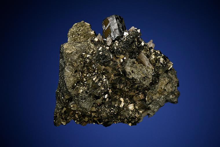BOURNONITE on PYRITE