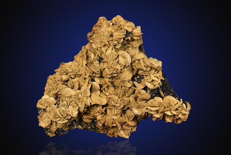 SIDERITE on SPHALERITE