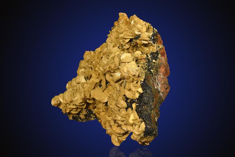 SIDERITE on SPHALERITE