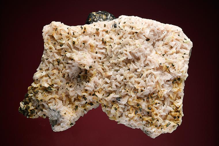 SPHALERITE on DOLOMITE