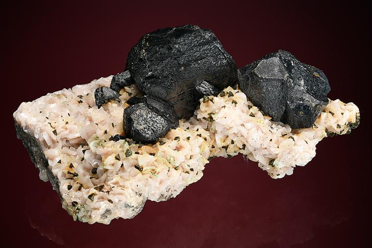 SPHALERITE on DOLOMITE
