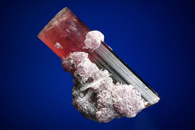 ELBAITE with LEPIDOLITE