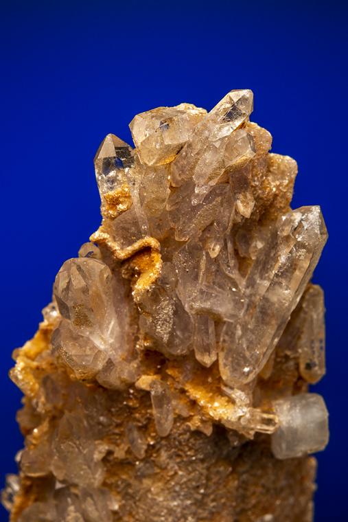 COOKEITE after ELBAITE with QUARTZ and APATITE