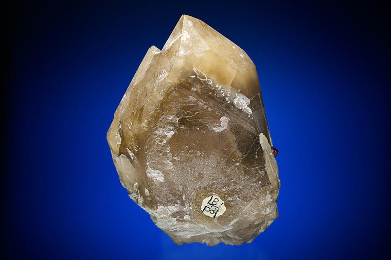 ELBAITE on QUARTZ