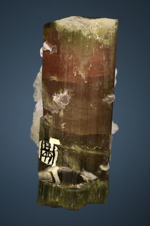 ELBAITE with LEPIDOLITE and ALBITE var. Cleavelandite