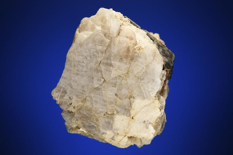 QUARTZ after Tourmaline with SPESSARTINE