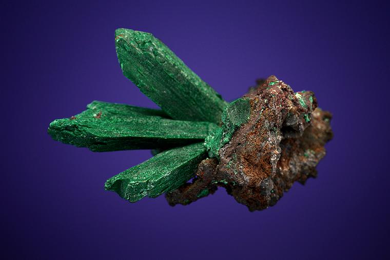 MALACHITE after AZURITE