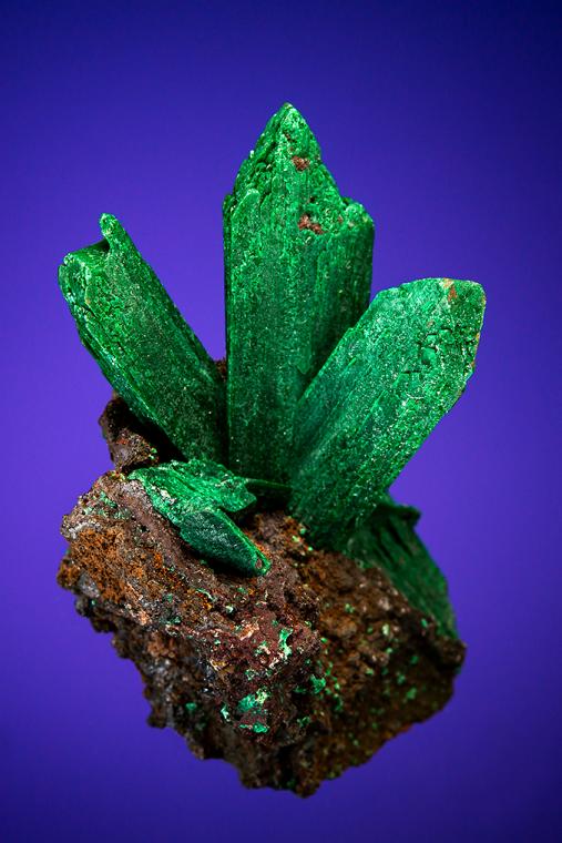 MALACHITE after AZURITE