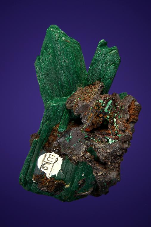 MALACHITE after AZURITE