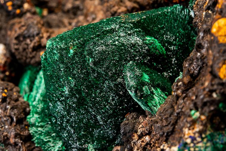 MALACHITE after AZURITE