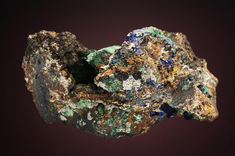 MALACHITE after AZURITE