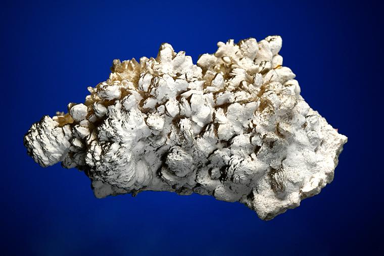 STILBITE on ELBAITE and LEPIDOLITE
