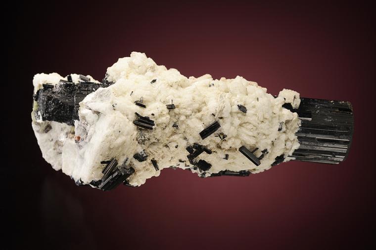 SCHORL with ALBITE and MUSCOVITE