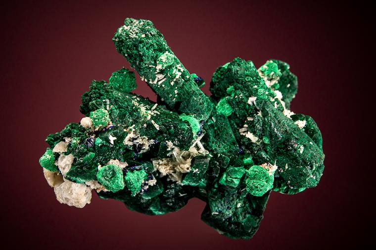 MALACHITE after AZURITE