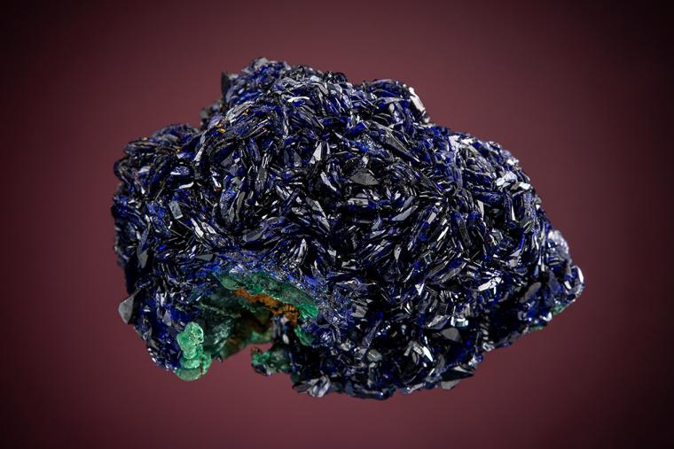 AZURITE on MALACHITE