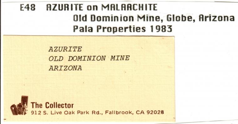 AZURITE on MALACHITE