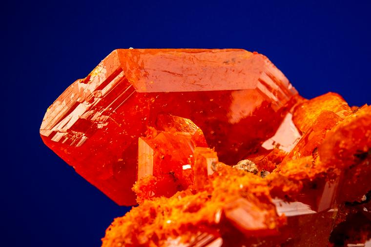 WULFENITE with MIMETITE