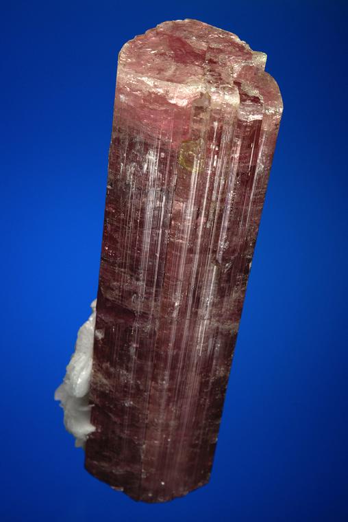 ELBAITE with ALBITE var. Cleavelandite (repaired)