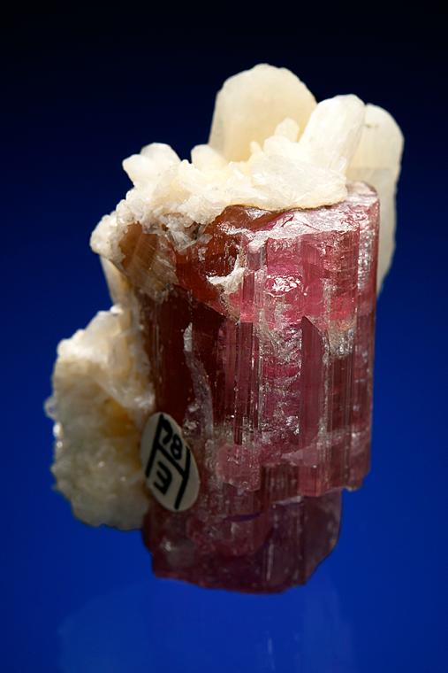 ELBAITE with STILBITE