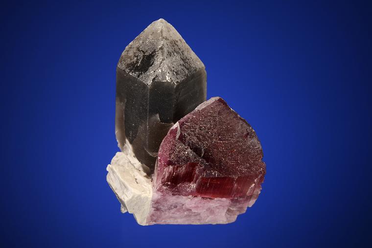 ELBAITE with QUARTZ