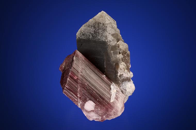 ELBAITE with QUARTZ