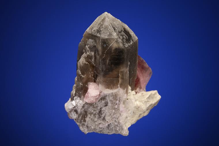ELBAITE with QUARTZ