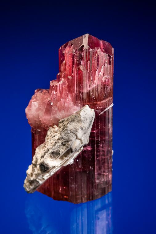 ELBAITE with MICROCLINE and LEPIDOLITE