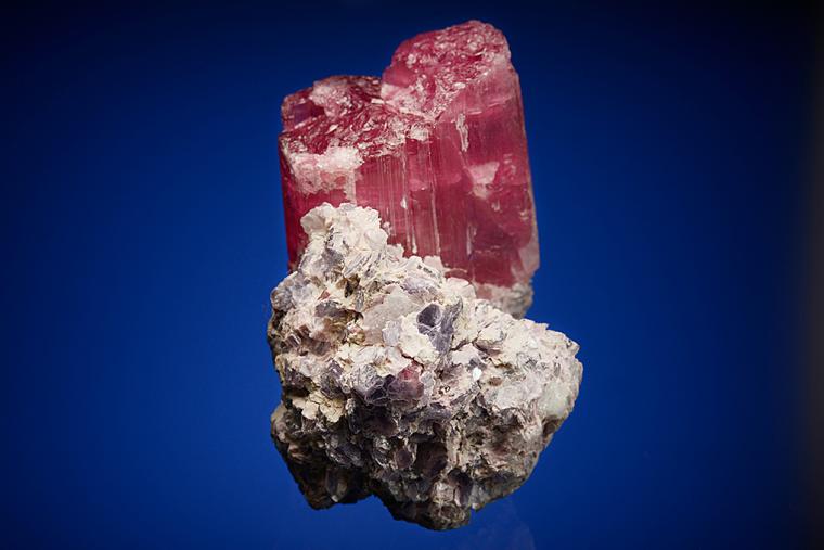 ELBAITE with LEPIDOLITE