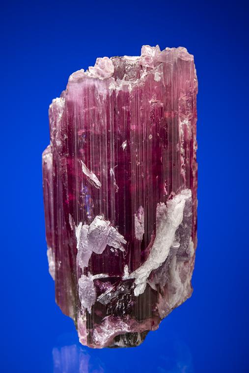 ELBAITE with LEPIDOLITE and ALBITE var. Cleavelandite
