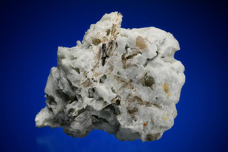 BERYL var. Morganite on ALBITE var. Cleavelandite