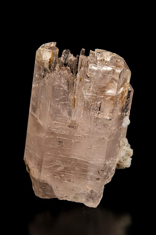 BERYL var. Morganite with ALBITE var. Cleavelandite