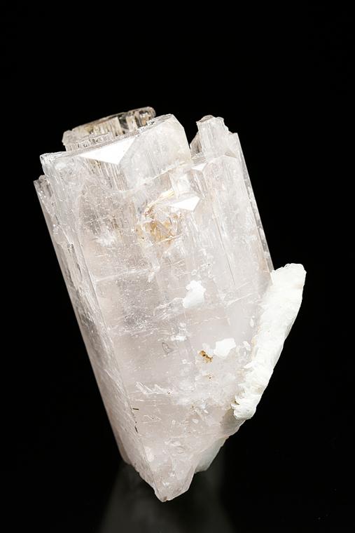 BERYL var. Morganite with ALBITE var. Cleavelandite