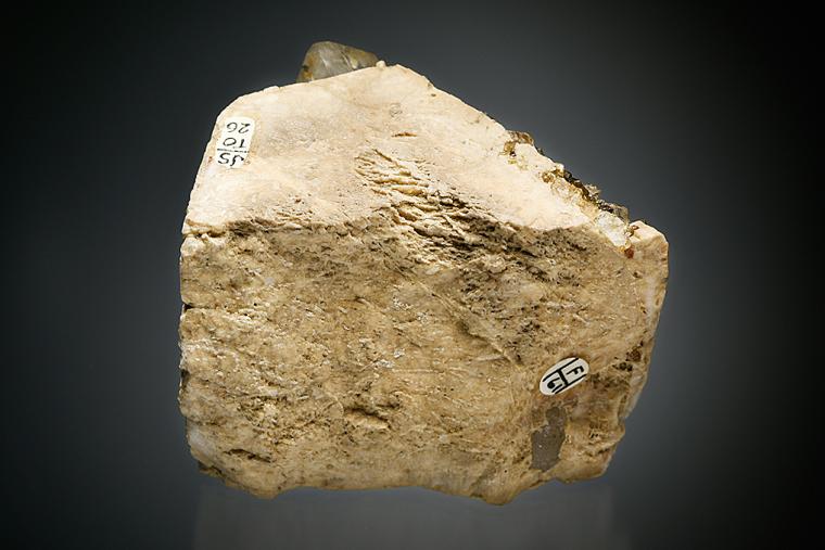 TOPAZ with ELBAITE on MICROCLINE