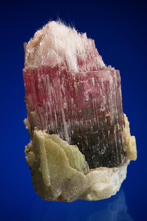 ELBAITE with COOKEITE