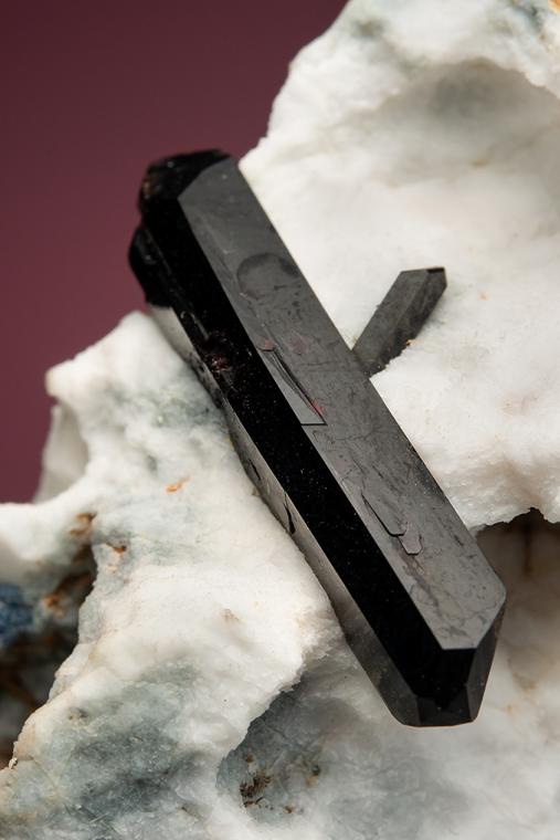 BENITOITE with NEPTUNITE