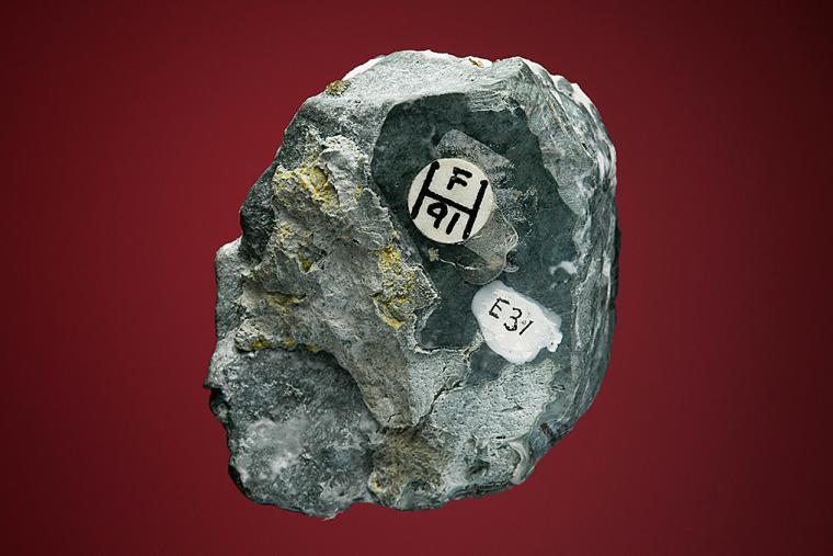 BENITOITE with NEPTUNITE