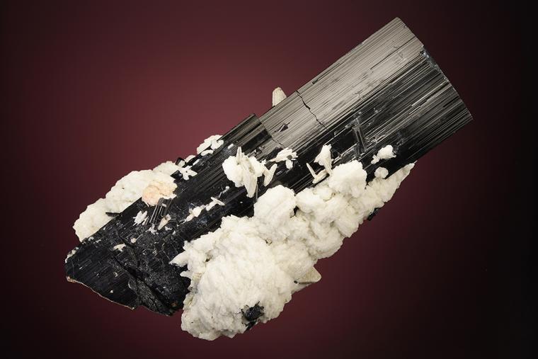 SCHORL with ALBITE and MUSCOVITE