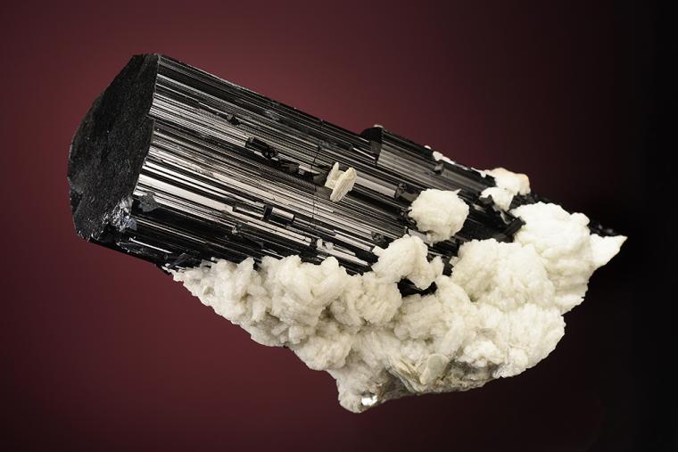 SCHORL with ALBITE and MUSCOVITE