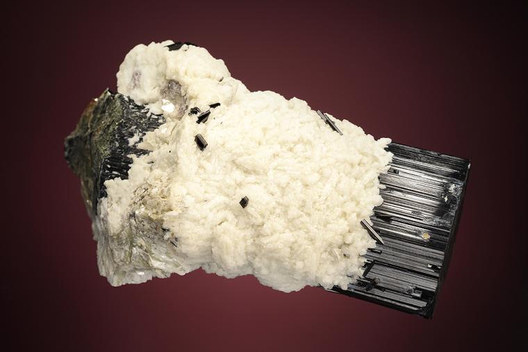 SCHORL with ALBITE and MUSCOVITE