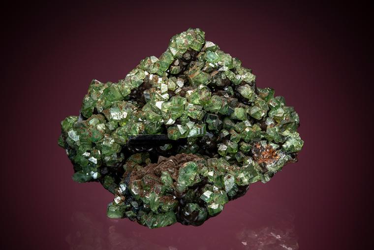 LUDLAMITE with VIVIANITE