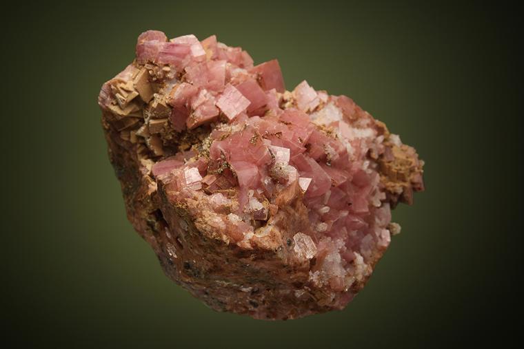 RHODOCHROSITE with QUARTZ