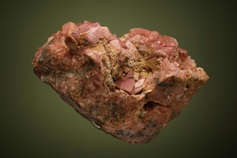 RHODOCHROSITE with QUARTZ