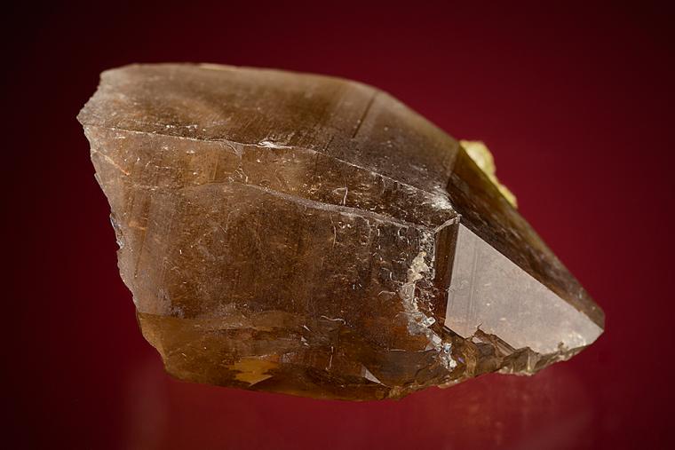 EPIDOTE on QUARTZ
