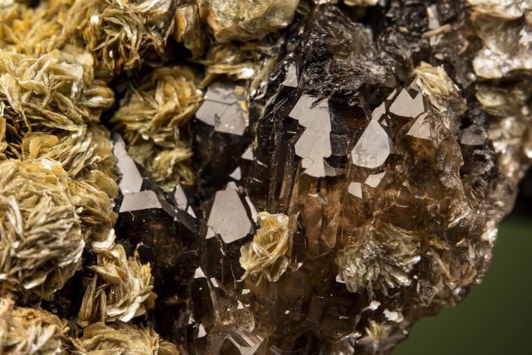 APATITE with SCHORL and MUSCOVITE